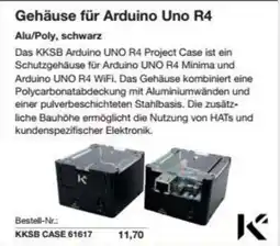 Reichelt KKSB Gehäuse für Arduino Uno R4 Angebot