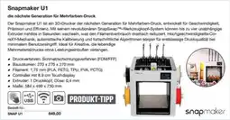 Reichelt Snapmaker U1 Angebot