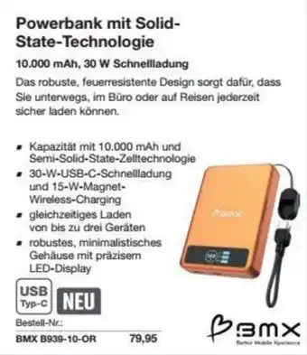 Powerbank mit Solid-State-Technologie