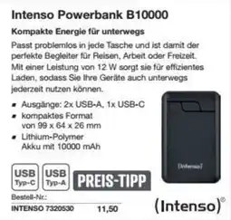 Reichelt Intenso Powerbank B10000 Angebot