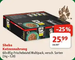 Fressnapf Sheba Katzennahrung Angebot
