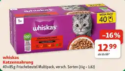 Fressnapf whiskas Katzenfutter Angebot