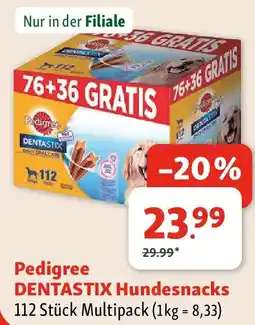 Fressnapf Pedigree DENTASTIX Hundesnacks Angebot