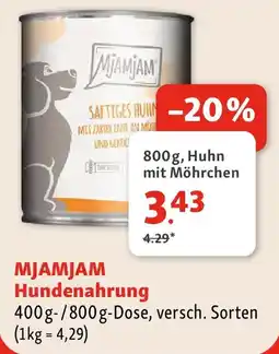 Fressnapf MJAMJAM Hundenahrung Angebot