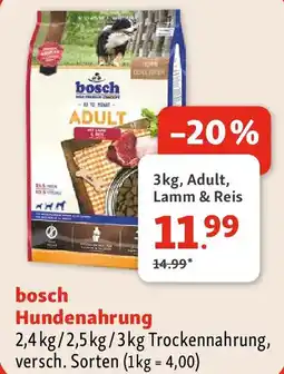Fressnapf bosch Hundenahrung Angebot