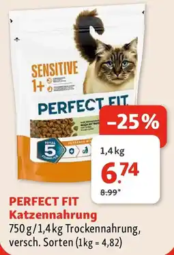 Fressnapf PERFECT FIT Katzennahrung Angebot