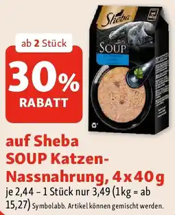 Fressnapf auf Sheba SOUP Katzen Nassnahrung Angebot