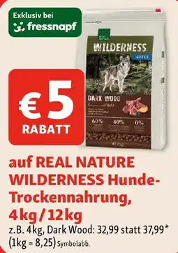 Fressnapf auf REAL NATURE WILDERNESS Hunde Trockennahrung Angebot