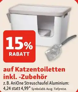 Fressnapf auf Katzentoiletten inkl. Zubehör Angebot