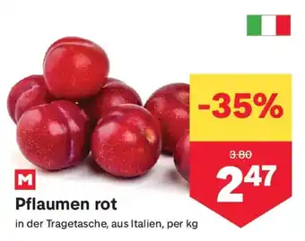 MPreis Pflaumen rot Angebot