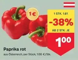 MPreis Paprika rot Angebot