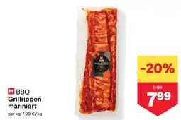MPreis BBQ Grillrippen mariniert Angebot