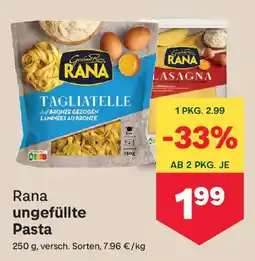 MPreis Rana ungefüllte Pasta Angebot