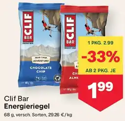 MPreis Clif Bar Energieriegel Angebot