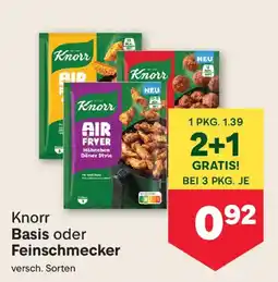 MPreis Knorr Basis oder Feinschmecker Angebot