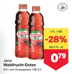 MPreis Jana Waldfrucht Eistee Angebot