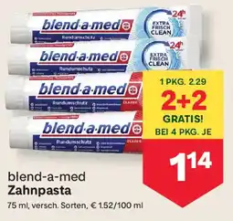 MPreis blend-a-med Zahnpasta Angebot