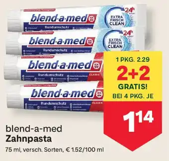MPreis blend-a-med Zahnpasta Angebot