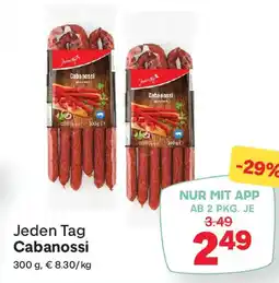 MPreis Jeden Tag Cabanossi Angebot