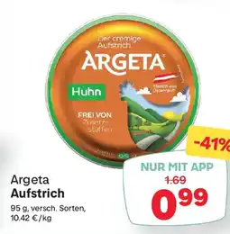 MPreis Argeta Aufstrich Angebot