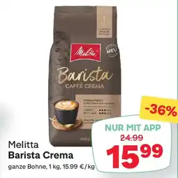 MPreis Melitta Barista Crema Angebot