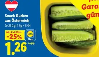 Snack Gurken aus Österreich