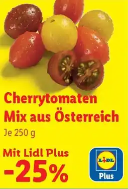 Lidl Cherrytomaten Mix aus Österreich Angebot