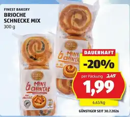 Hofer Finest Bakery Briocheschnecke Mix Angebot