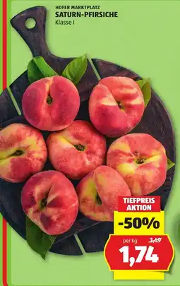 Hofer Saturn-Pfirsiche Angebot