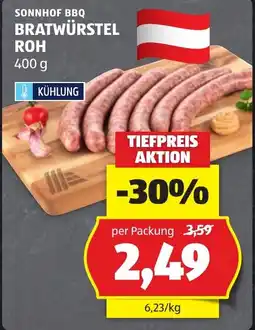 Hofer Sonnhof BBQ Bratwürstel Roh Angebot
