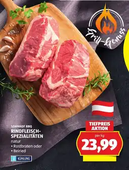 Hofer Sonnhof BBQ Rindfleisch-Spezialitäten Angebot