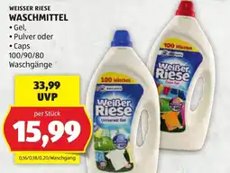 Hofer Weißer Riese Waschmittel Angebot