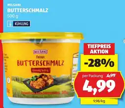 Hofer Milsani Butterschmalz Angebot