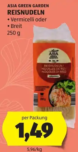 Hofer Asia Green Garden Reisnudeln Angebot