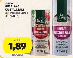 Hofer Le Gusto Himalaya Kristallsalz Angebot