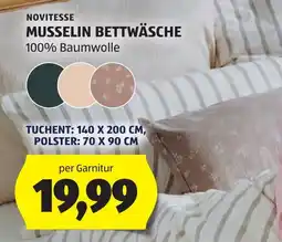 Hofer Novitesse Musselin Bettwäsche Angebot