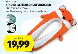 Hofer Novitesse Kinder-Seitenschläferkissen Angebot