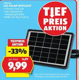 Hofer Casalux LED-Solar Spotlight Angebot
