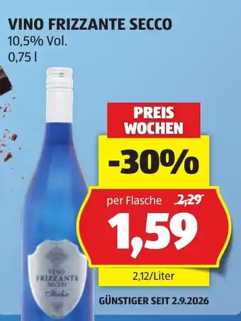 Hofer Vino Frizzante Secco Angebot