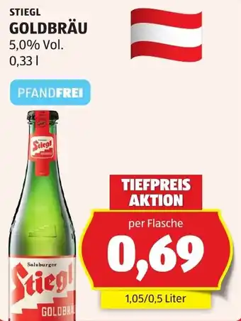Hofer Stiegl Goldbräu Angebot