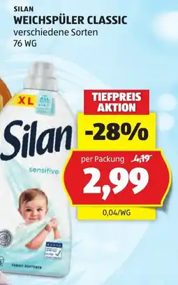 Hofer Silan Weichspüler Classic Angebot