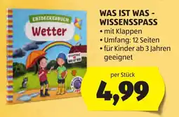 Hofer WAS IST WAS - WISSENSPASS Entdeckerbuch Wetter Angebot