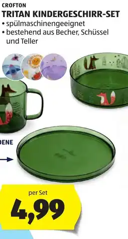 Hofer CROFTON TRITAN KINDERGESCHIRR-SET Angebot