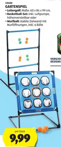 Hofer Crane Gartenspiel Angebot