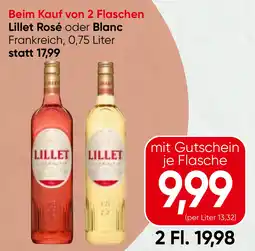 Spar Lillet Rosé oder Blanc Angebot