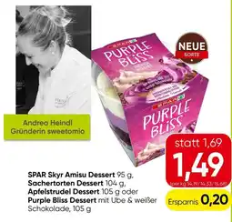 Spar Purple Bliss Dessert Angebot