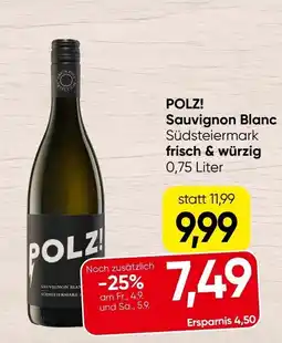 Spar POLZ! Sauvignon Blanc Angebot