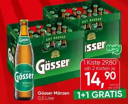 Spar Gösser Märzen Angebot