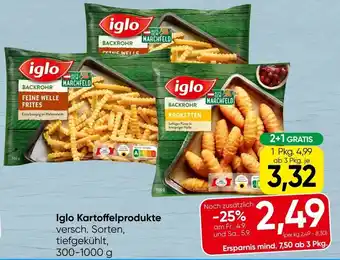 Spar Iglo Kartoffelprodukte Angebot
