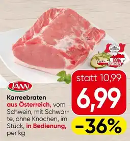 Spar TANN Karreebraten Angebot
